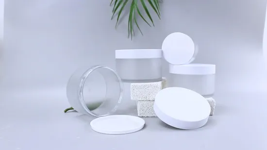 60ml 140ml 200ml 240ml 450ml Pet Plastic Transparent Face Cream Jar