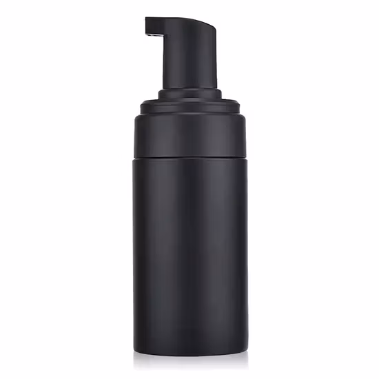 新しい 100 ミリリットル 150 ミリリットル 200 ミリリットルペットマット表面洗顔料液体プラスチック泡石鹸化粧品スキンケアボトル黒、白の泡ボトル